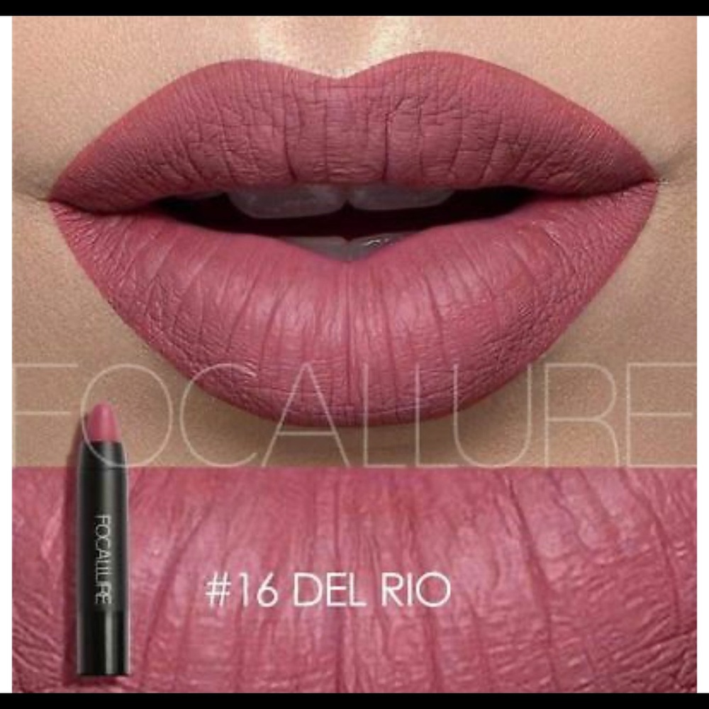 Focallure Matte Lip Crayon in Del Rio